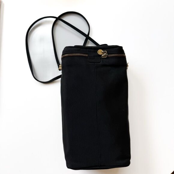 Vintage Salvatore Ferragamo 1990s Travel Shoe Bag – Black  – Made in Italy - Picture 1 of 12